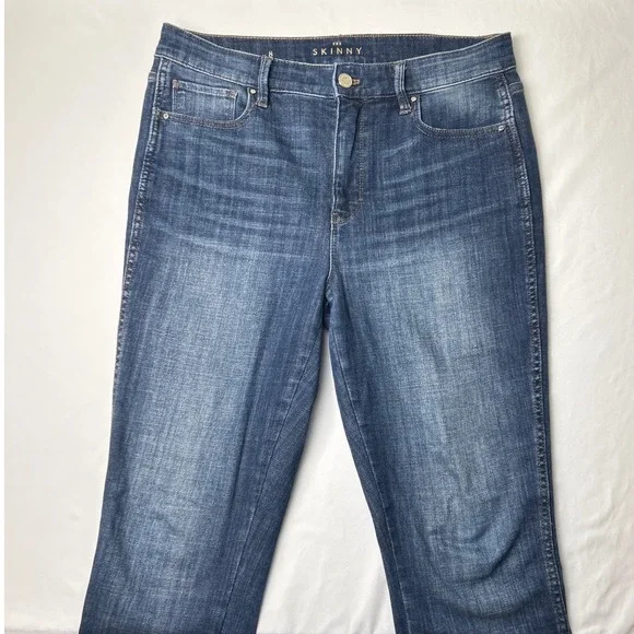 White House Black Market Blue Skinny Jeans - Picture 2 of 11